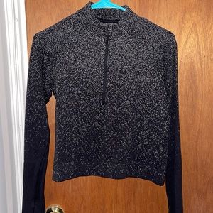 Lululemon crop half zip